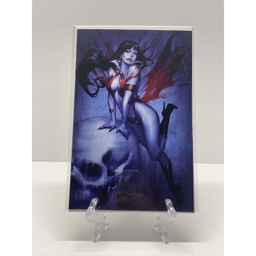 VAMPIRELLA VERSUS THE SUPERPOWERS #1 VIRGIN OSH RED EXCLUSIVE